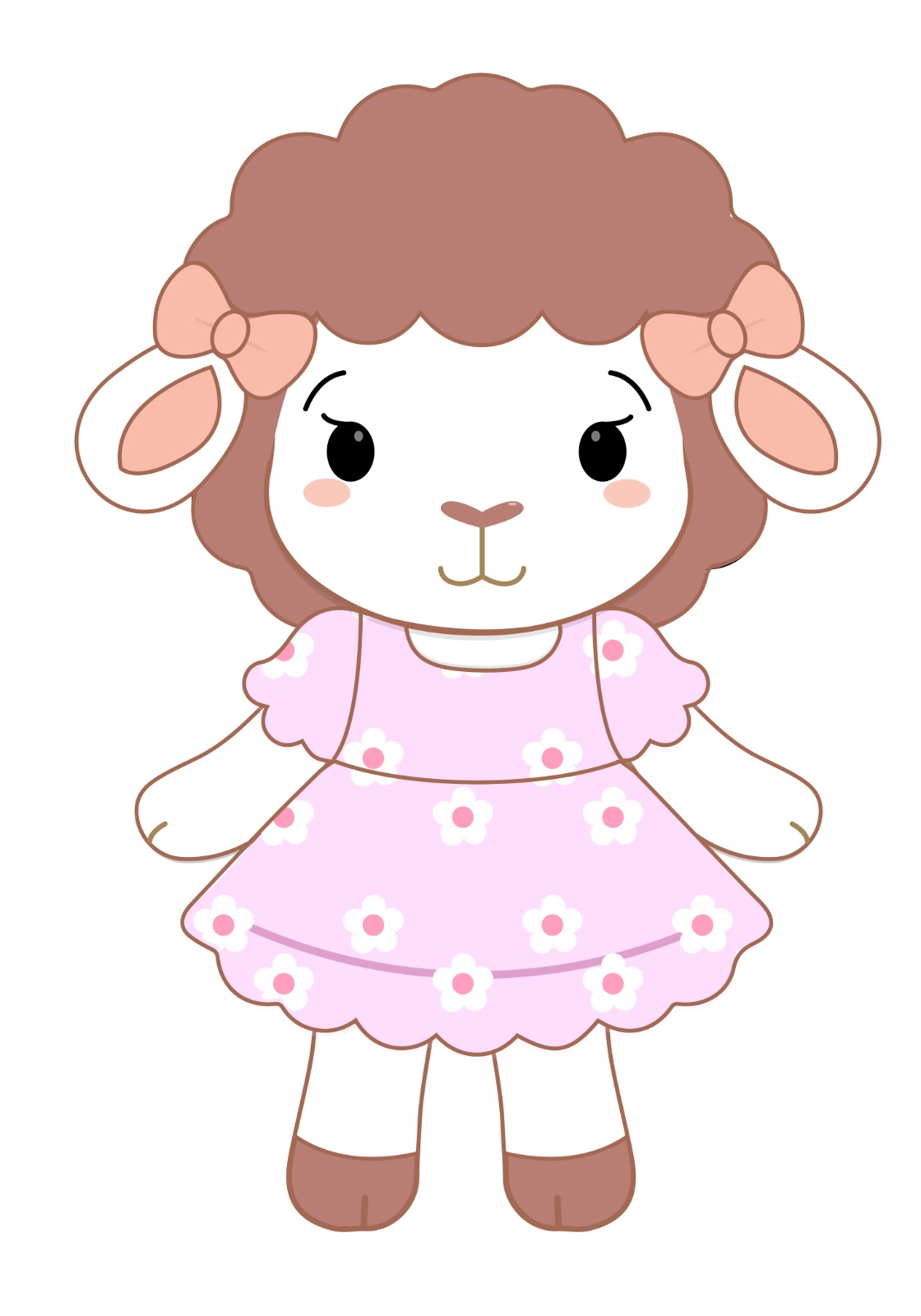 Rosina, la ovejita embajadora de Lana Rosa Crochet