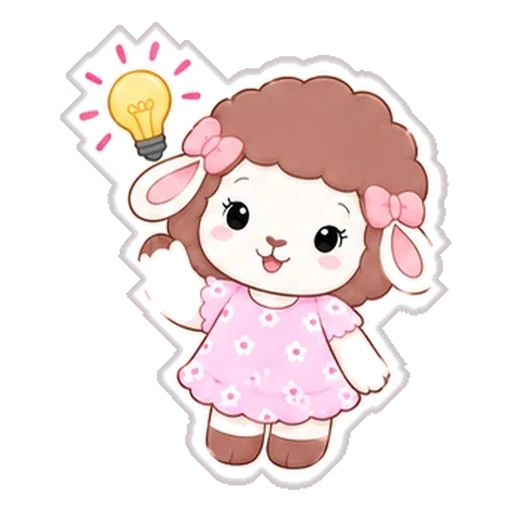 Sticker de Rosina con una idea