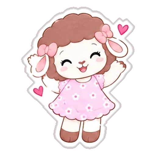 Sticker de Rosina feliz